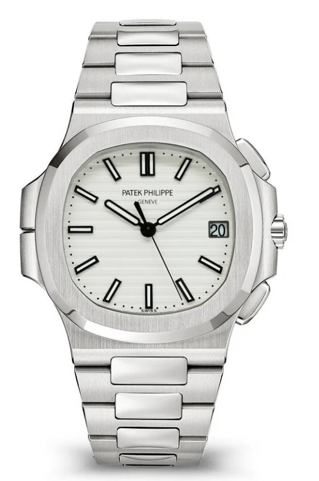 PATEK PHILIPPE NAUTILUS white dial