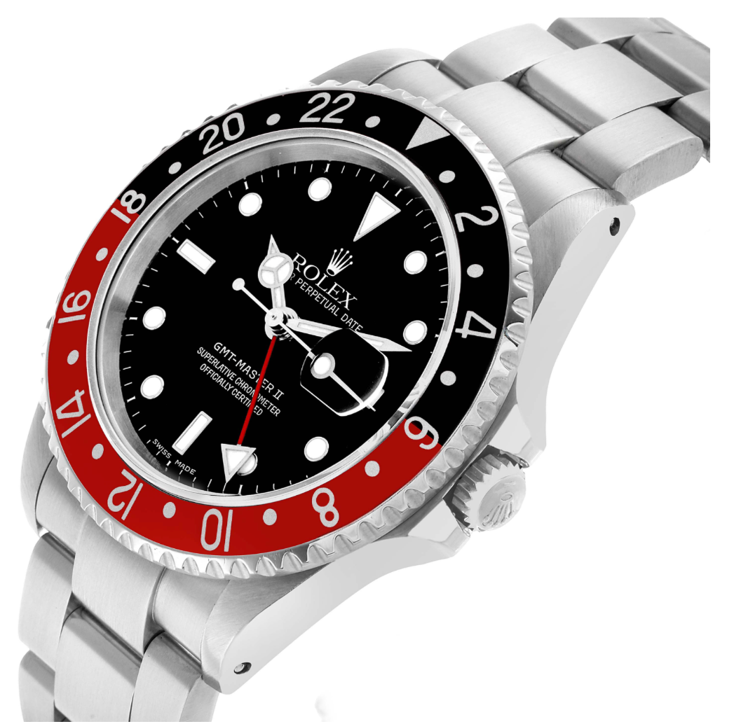 Red and Black Rolex GMT master style