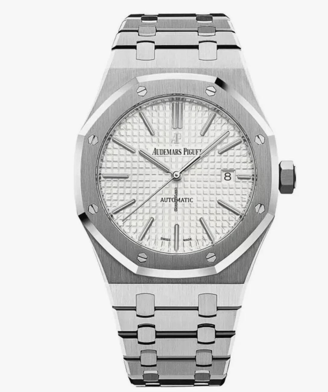 White and Silver Royal Oak Ap