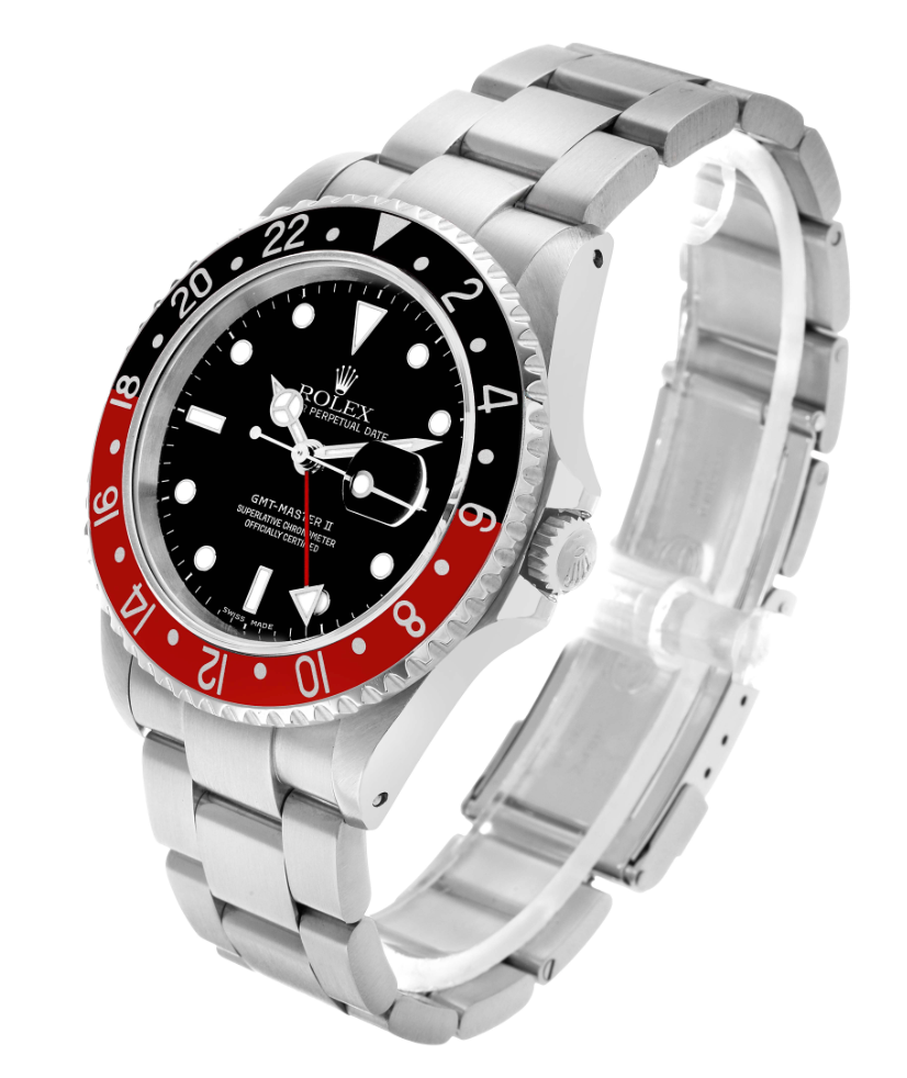 Red and Black Rolex GMT master style